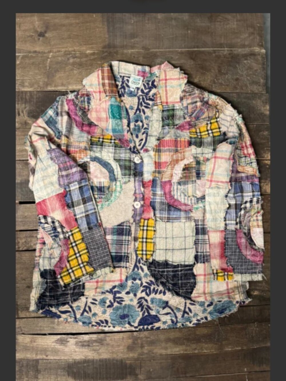 JADED GYPSY CIRCLE AROUND PATCHWORK JACKET - Picture 8 of 8